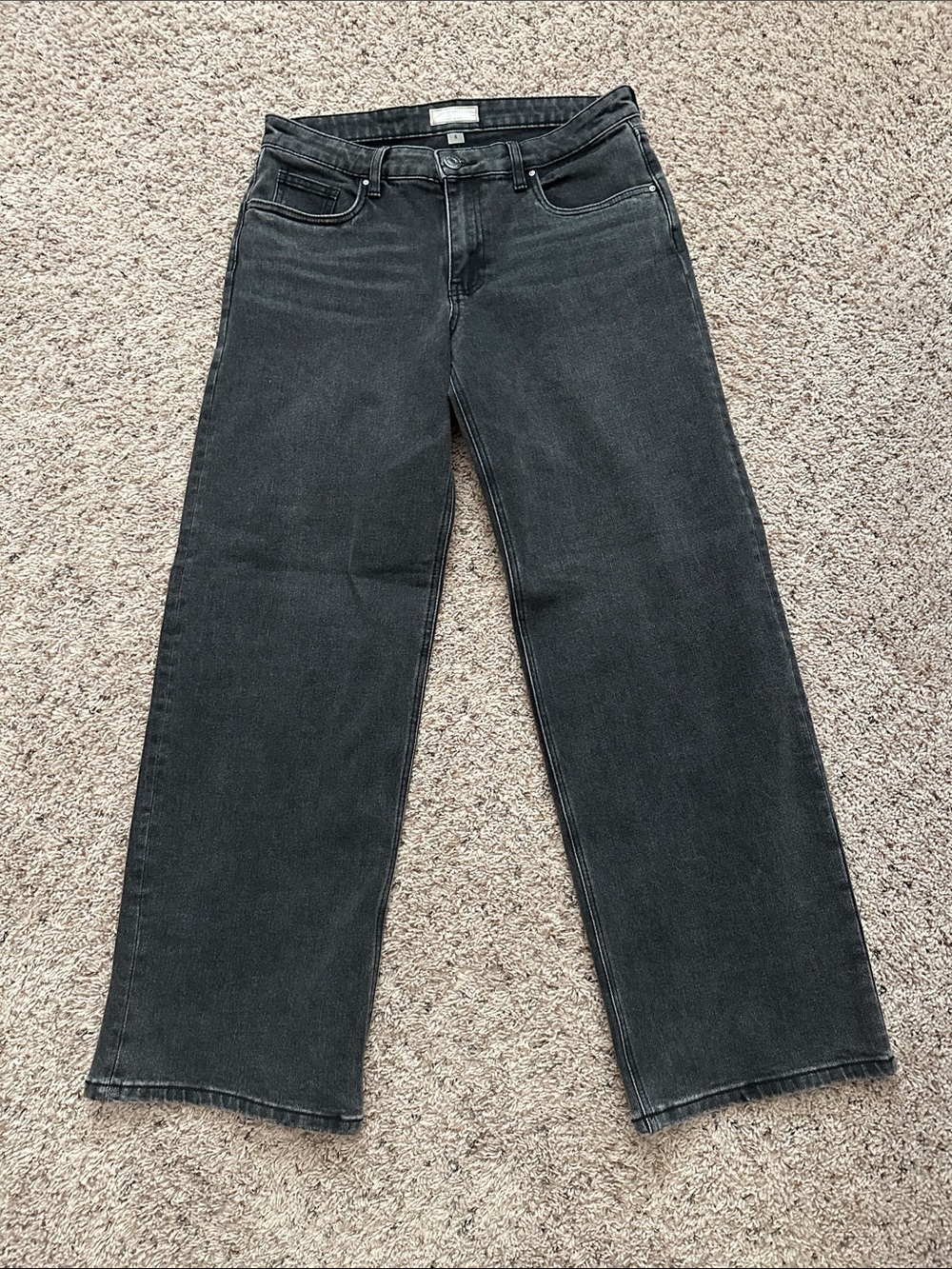 Selena Baggy Low Rise Straight Leg